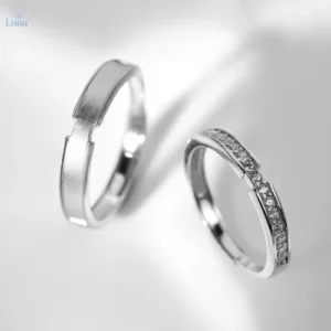 Nhẫn Đôi Bạc 925 JENSY “Heartbound” NDAR01597